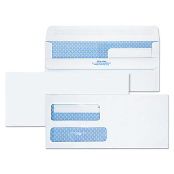 Quality Park™ Redi-seal Envelope, #10, Commercial Flap, Redi-seal Closure, 4.13 X 9.5, White, 500-box freeshipping - TVN Wholesale